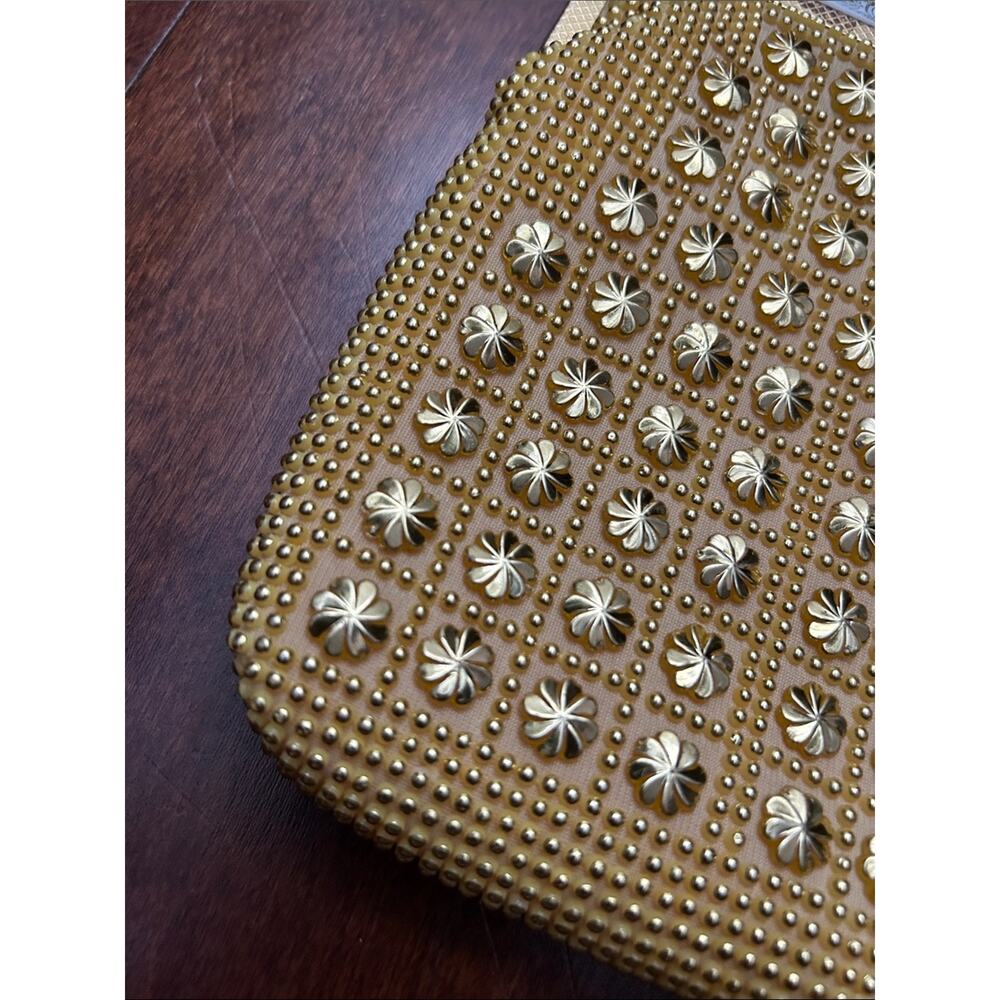 Vintage Gold Candy Dot Hand Bag - Picture 4 of 13